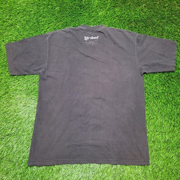 Vintage Y2K Rock Da Mic The-Grind T-Shirt XL Drop Shoulder MMA - Picture 6 of 13